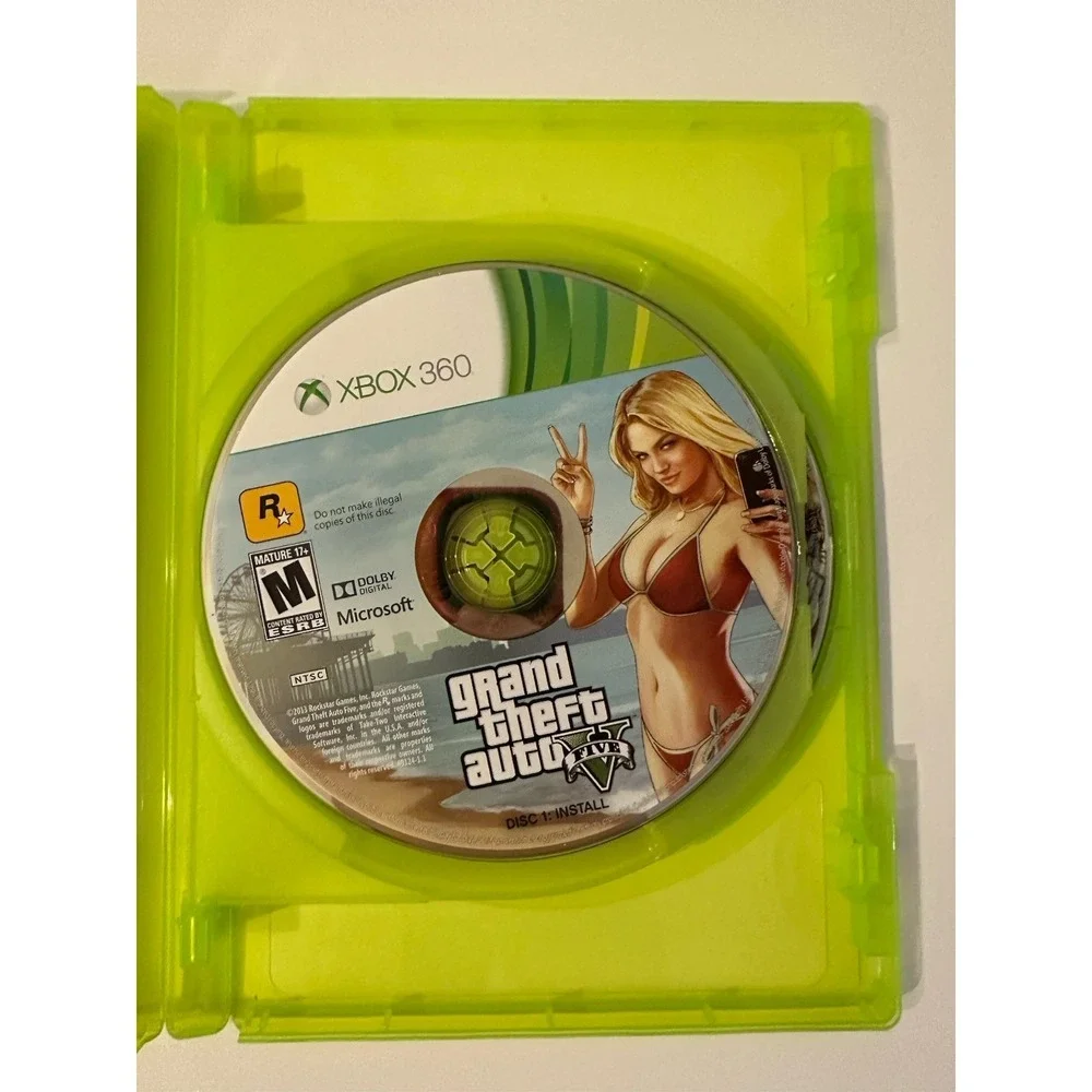 Grand Theft Auto V - Microsoft Xbox 360 - CIB With Map & Manual